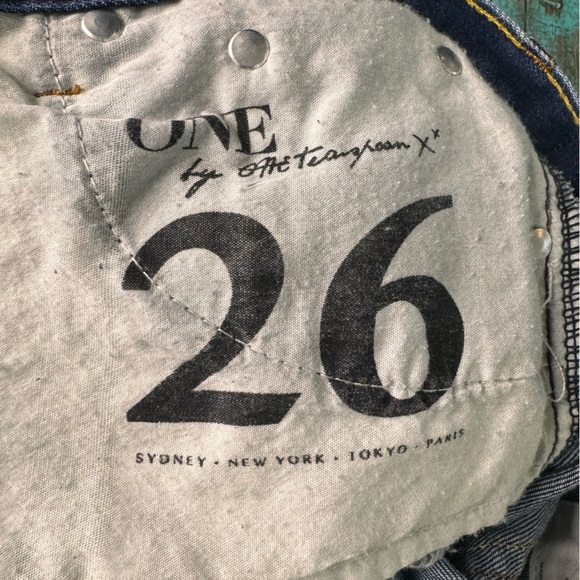 One Teaspoon Awesome Baggies Low Waist Medium Rise Relaxed Leg Size 26 - Picture 13 of 13